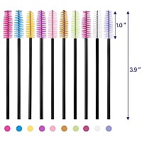 Mascara Wands 1000 Pcs Disposable Eyelash Brushes Spoolies For Eye Lashes Extension Eyebrow 10 Colors