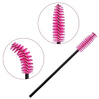 Mascara Wands 1000 Pcs Disposable Eyelash Brushes Spoolies For Eye Lashes Extension Eyebrow 10 Colors