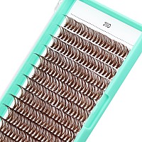 Bodermincer 20D30D40D50D Cluster Large Tray 240Pcs D Curl Individual Cluster Eyelashes False Eyelashes Extension Individual E