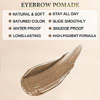 Lavone Eyebrow Pencil Makeup Kit For Eyebrow Makeup Make Up Brow Kit With Waterproof Eyebrow Pencil Eyebrow Pomade Powder Puf