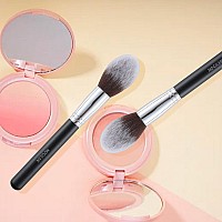 Mogilan Blush Brush For Cheeks Tapered Setting Powder Brush For Loose Cream Or Pressed Blushbronzermineral Foundationvegan Ul