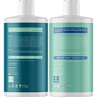 Volumizing Biotin Shampoo And Conditioner Set Sulfate Free Shampoo And Conditioner For Dry Damaged Hair Care Thinning Hair S