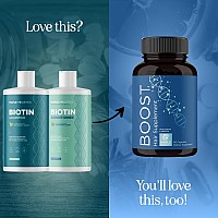 Volumizing Biotin Shampoo And Conditioner Set Sulfate Free Shampoo And Conditioner For Dry Damaged Hair Care Thinning Hair S