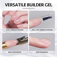 Gaoy Builder Gel For Nails 16Ml Pink Nail Strengthener In A Bottle Nail Extension Hard Gel Soak Off Long Lasting Uv Gel 1727