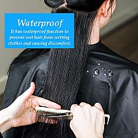 1 Pack Hair Salon Capes With Snap Closure Waterproof Hairdressing Styling Hair Cutting Coloring Nylon Cape For Barber Hairdresse