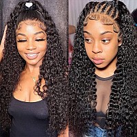 Arietis 18 Inch Deep Wave Hd Lace Front Wigs For Black Women Human Hair 180 Density Deep Curly 13X4 Glueless Wigs Human Hair Pr