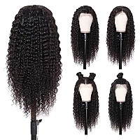 Arietis 18 Inch Deep Wave Hd Lace Front Wigs For Black Women Human Hair 180 Density Deep Curly 13X4 Glueless Wigs Human Hair Pr