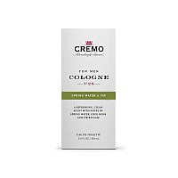 Cremo Spring Water Fir Cologne Spray A Refreshing Clean Scent With Notes Of Spring Water Cool Moss And Balsam Fir 34 Fl Oz