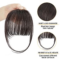 Bogsea Clip In Bangsbangs Hair Clip On For Women Human Hair Wispy Bangs Hairpieces For Women Clip On Fake Bangs Hair Extension