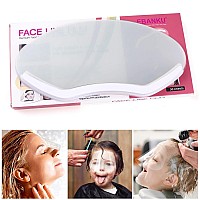 Ebanku 50 Pcs Microblading Shower Face Shields Visors Disposable Face Shields Masks Makeup Eye Shield For Hairspray Salon Suppl