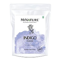 Mi Nature Indigo Powder Indigofera Tinctoria For Hair Hair Dye Color Ideal For Natural Black Colour Pure Natural With N