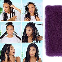 Fashion Idol Afro Kinkys Bulk Human Hair For Dreadlock Extensions Loc Repair Braiding Twist Afro Kinky Human Hair For Locs 1 Pac