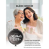 Getinbulk Compact Mirror Bulk Pack Of 24 Doublesided 1X2X Magnifying Metal Makeup Mirrorsround Onyx Black