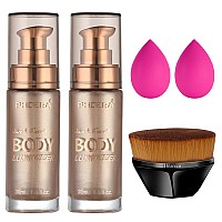 Phoera Body Shimmer Oil Body Bronzer Shimmer Oil Body Glow Oil Shimmer Highlighter Luminizer Body Illuminator With Body Makup B