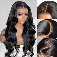 Ygqwd 30 Body Wave Lace Front Wigs Human Hair Pre Plucked With Baby Hair 180 Density Glueless Human Hair Wigs For Women 13X4 H