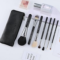 Energy Makeup Brush Set 7Pcs Premium Synthetic Foundation Powder Bronzer Blush Contour Highlighter Eye Shadows Concealer Eyebrow