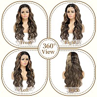 Ombre Lace Front Wig Human Hair Pre Plucked 1B27 Highlight Wig Human Hair 13X4 Body Wave Lace Front Wigs Human Hair 180 Densit