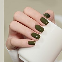 Gaoy Gel Nail Polish Kit 3 Colors 16Ml Green White Soak Off Uv Gel Polish Set Serenity Forest