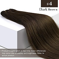 Sunny Sew In Hair Extensions Real Human Hair Chocolate Brown Weft Hair Extensions Brown Human Hair Extensions Sew In Remy Hair E