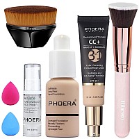 Phoera Foundation Phoera Cc Cream Foundation Color Correcting Anti Aging Hydrating Serum Spf 25 Phoera Primer Phoera Makeup F