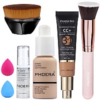 Phoera Foundation Phoera Cc Cream Foundation Color Correcting Anti Aging Hydrating Serum Spf 25 Phoera Primer Phoera Makeup F