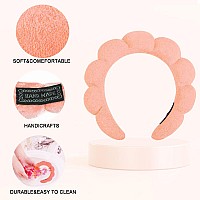 Ruiwen Hair Spa Headband For Washing Face Face Scrubber Sponge Makeup Headband Skincare Headbands For Makeup Removal Terry C