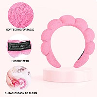 Ruiwen Hair Spa Headband For Washing Face Face Scrubber Sponge Makeup Headband Skincare Headbands For Makeup Removal Terry C