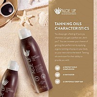 Aloe Up Quick Dry Tanning Oil Spray 6 Fl Ozreef Safe Outdoor Tanning Oil Tanning Oil For Outdoor Sun Wspf 4 Aloe Vera Sunscree