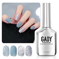 Gaoy Jelly Blue Gel Nail Polish 16Ml 2 Colors 1669 1350 Glitter Soak Off Uv Gel Polish Set For Nail Art Diy Manicure At Home P