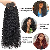 Jarama Curly Bundles Human Hair 20 22 24 Inch 100 Brazilian Kinky Curly Human Hair Bundles 12A Unprocessed Virgin Curly Weave B