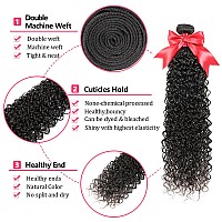 Jarama Curly Bundles Human Hair 20 22 24 Inch 100 Brazilian Kinky Curly Human Hair Bundles 12A Unprocessed Virgin Curly Weave B