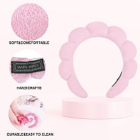 Spa Headband For Washing Face Or Facial Face Scrubber Facial Exfoliator Sponge Makeup Headband Skincare Headbands For Makeup