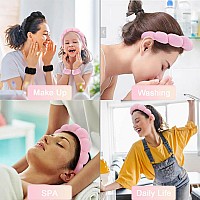 Spa Headband For Washing Face Or Facial Face Scrubber Facial Exfoliator Sponge Makeup Headband Skincare Headbands For Makeup