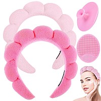 Ruiwen Hair Spa Headband For Washing Face Face Scrubber Sponge Makeup Headband Skincare Headbands For Makeup Removal Terry C