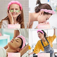 Ruiwen Hair Spa Headband For Washing Face Face Scrubber Sponge Makeup Headband Skincare Headbands For Makeup Removal Terry C