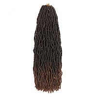 16 Inch Faux Locs Crochet Hair T30 7 Packs Soft Locs Crochet Hair Extensions For Women Daily Use