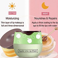 3 Pcs Bee Lip Balm Honey Potstrawberryhoneyapple Lime Lip Sleeping Mask Hydrating Prevention Dry And Cracked Lip Scrubs Exfol