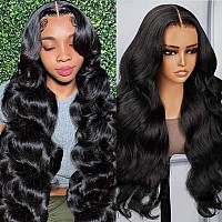 Sakalaka 5X4 Body Wave Lace Front Wigs Human Hair Pre Plucked Glueless Wigs Human Hair Brazilian Virgin Hd Lace Closure Human Ha