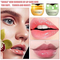 4 Pcs Bee Lip Balm Honey Potstrawberrywatermelonhoneyapple Lime Lip Mask Overnight Hydrating Prevention Dry And Cracked Lip