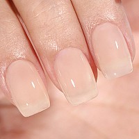 Lugx Sheer Nude Gel Polish 15Ml Neutral Fall Light Brown Gel Nail Polish Translucent Natural U V French Gel Nail Color For Nail