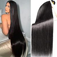 Straight Bundles Human Hair 4 Bundles 20 22 24 26 Inch Unprocessed Brizilian Virgin Human Hair Weave Straight Raw Hair Bundles N