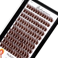 Bodermincer 120 Cluster 121416Mm161820Mm Mixed Length Lash Cluster Eyelash Extension Natural 3D Effect Glue Bonded Cluster