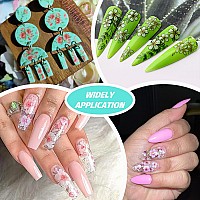 Loveourhome 30 Sheet Metallic Nail Foils Sticker Marble Transfer Nail Foil Sticker Decals Flower Transfer Foil Stickers Wrap Gol