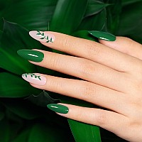 Rarjsm Emerald Green Gel Nail Polish Emerald Gel Polish 1Pcs 15Ml Green Gel Nail Polish Soak Off U V Led Curing Required Nail Ar