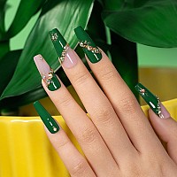 Rarjsm Emerald Green Gel Nail Polish Emerald Gel Polish 1Pcs 15Ml Green Gel Nail Polish Soak Off U V Led Curing Required Nail Ar