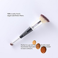 Mogilan Professional Dualended Makeup Brush Buff Blend Perfect Foundation Concealer And Cream Products For Seamless Make