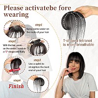 Vigorous Bangs Hair Clip 360 Cover Clip In Bangs Real Human Hair 100 Human Hair Clip On Bangs French Bangs For Women Fake Bang