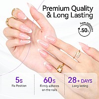 Gelike Ec Gel Nail Glue Uv 6 In 1 Gel Glue For Nail Tipsbase Coat Free2Pcs Strong Adhesive For Press On Nails Acrylic Tips