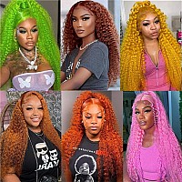 Siyusi 613 Lace Front Wig Human Hair Blonde Wig Human Hair 28Inch 180 Density 13X4 Lace Front Wigs Human Hair Deep Wave 613 Hd