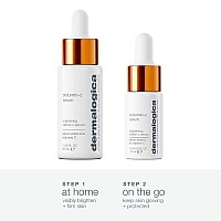 Dermalogica The Ultimate Glow Kit Bioluminc Serum For Face Vitamin C For Firmer And Brighter Skin 2 Items 1 Oz And 034 Oz